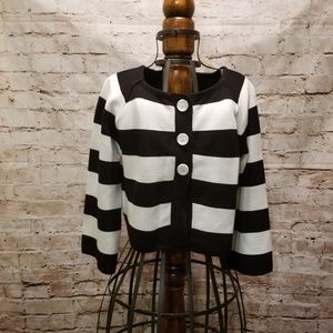 Striped Crop sweater.